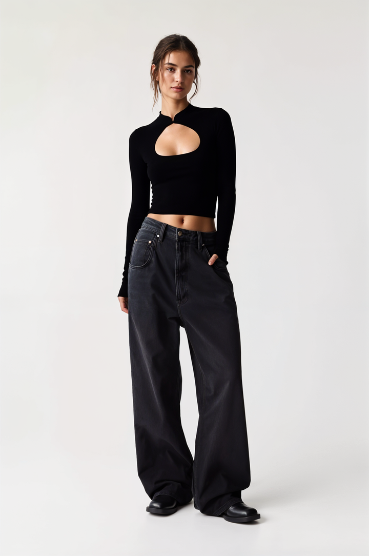 Remi Top in black