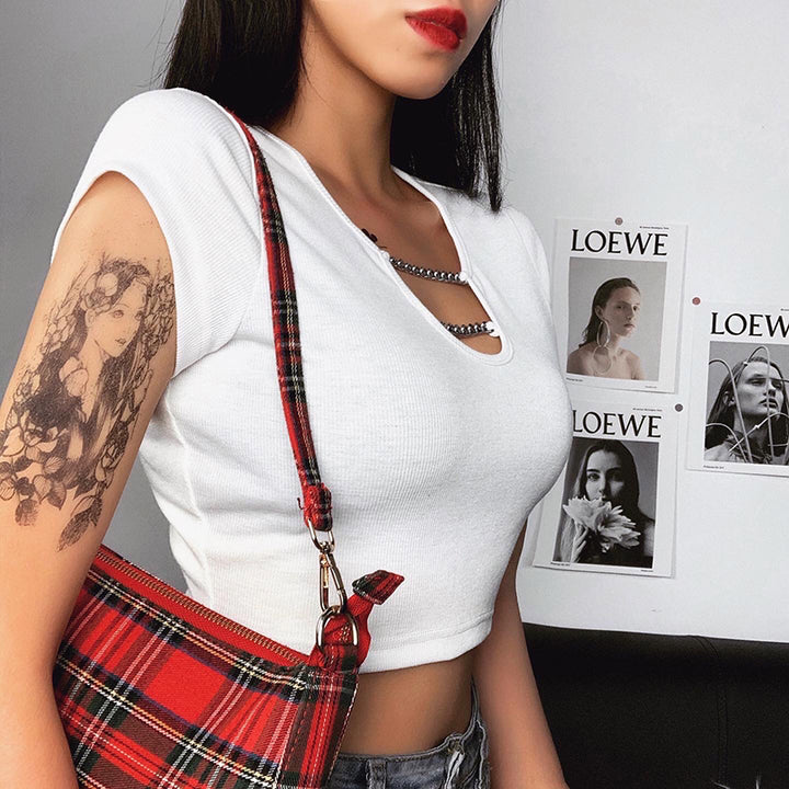 Don’t call me basic ribbed crop top