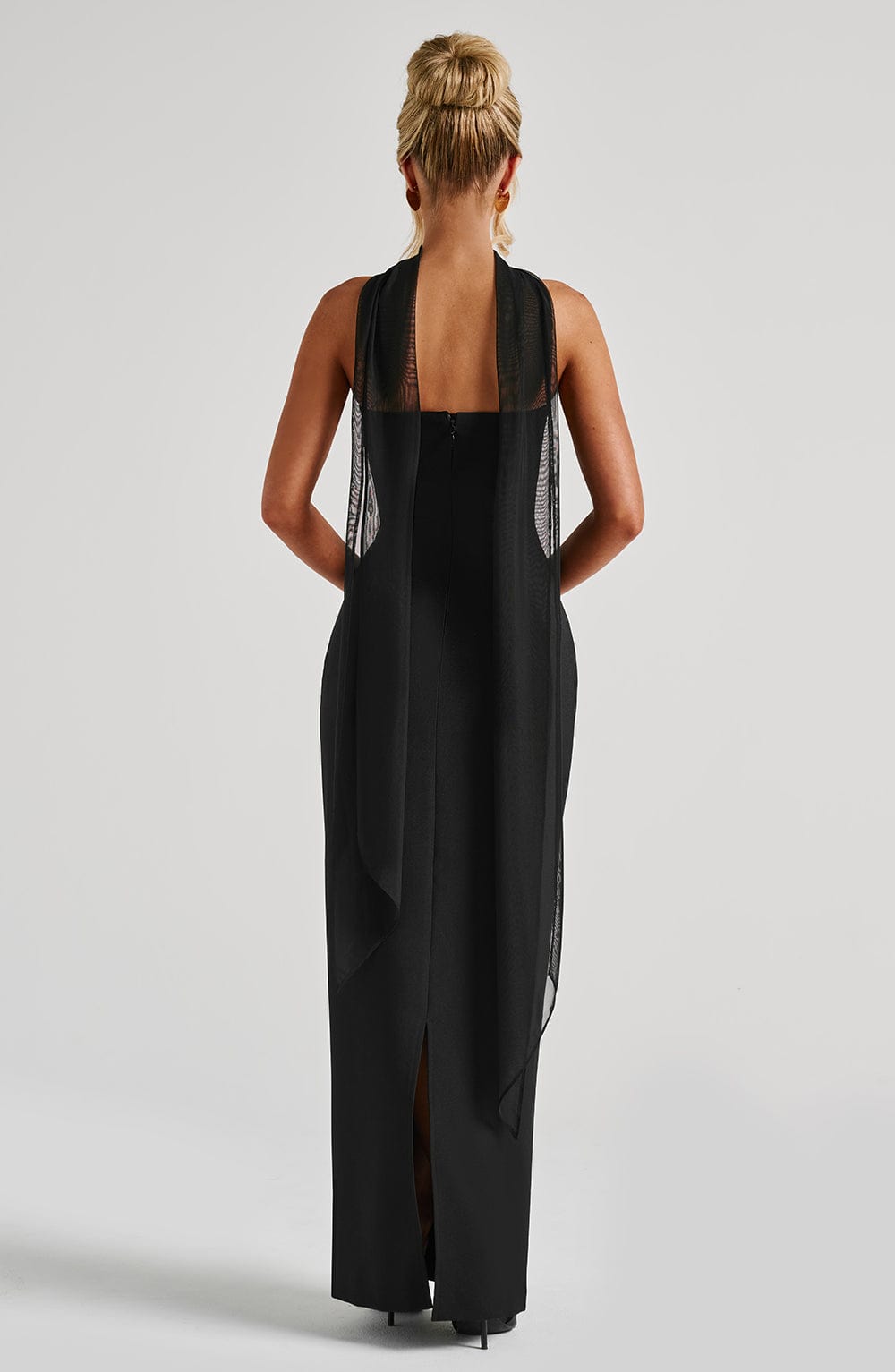 Ninel Maxi Dress in Black