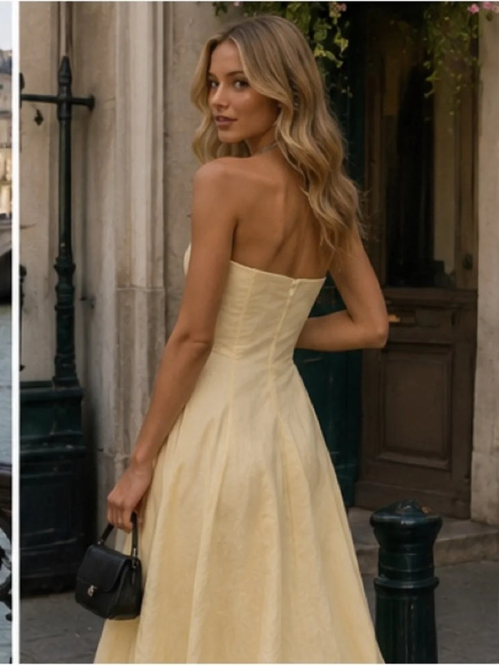 Juliette Bubble Hem Midi Dress