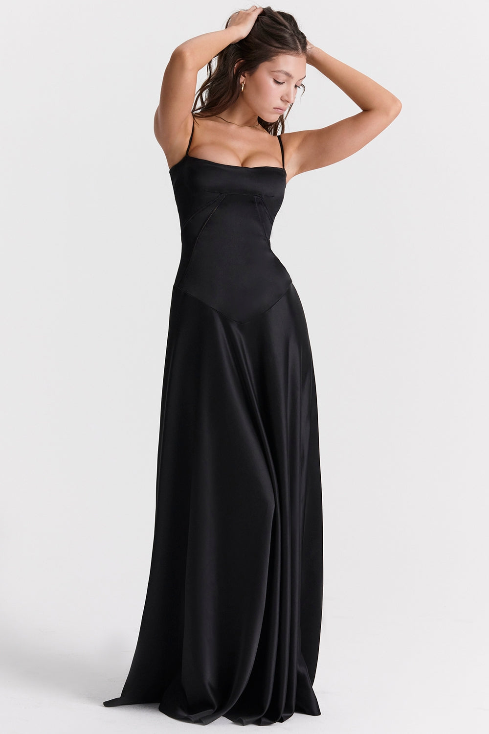 Angelique Maxi Dress in Black