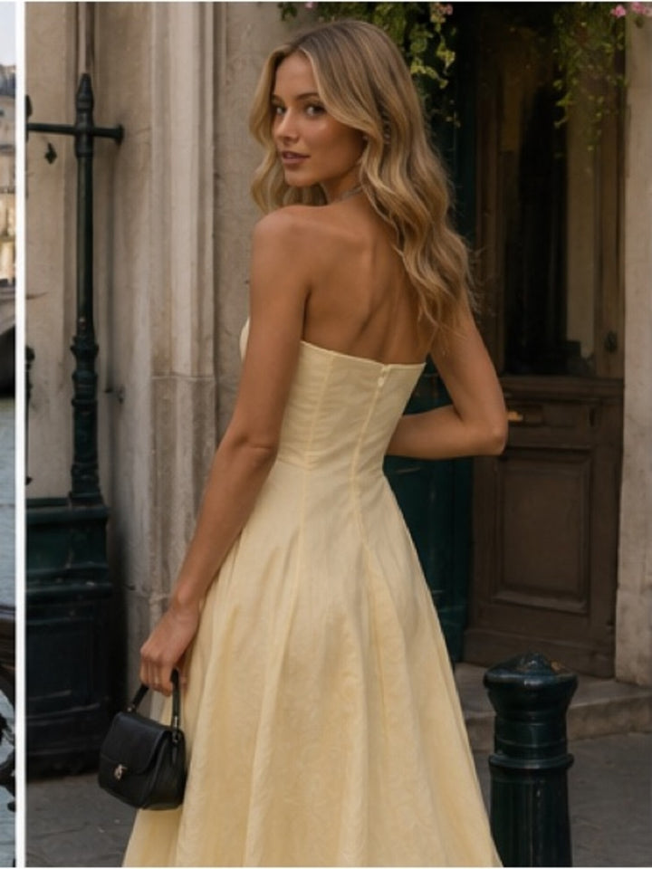 Juliette Bubble Hem Midi Dress