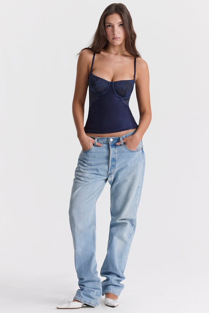 Amelisse Lace Bustier Top