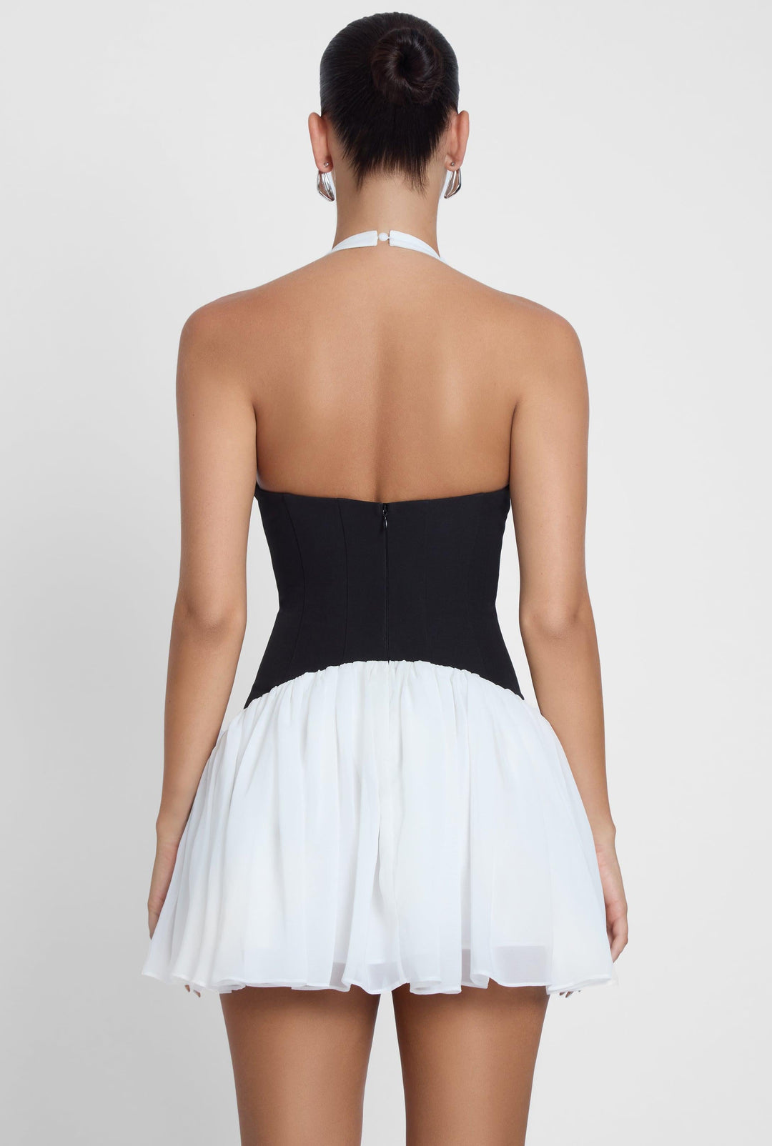 Rhea Contrast Corset Mini Dress