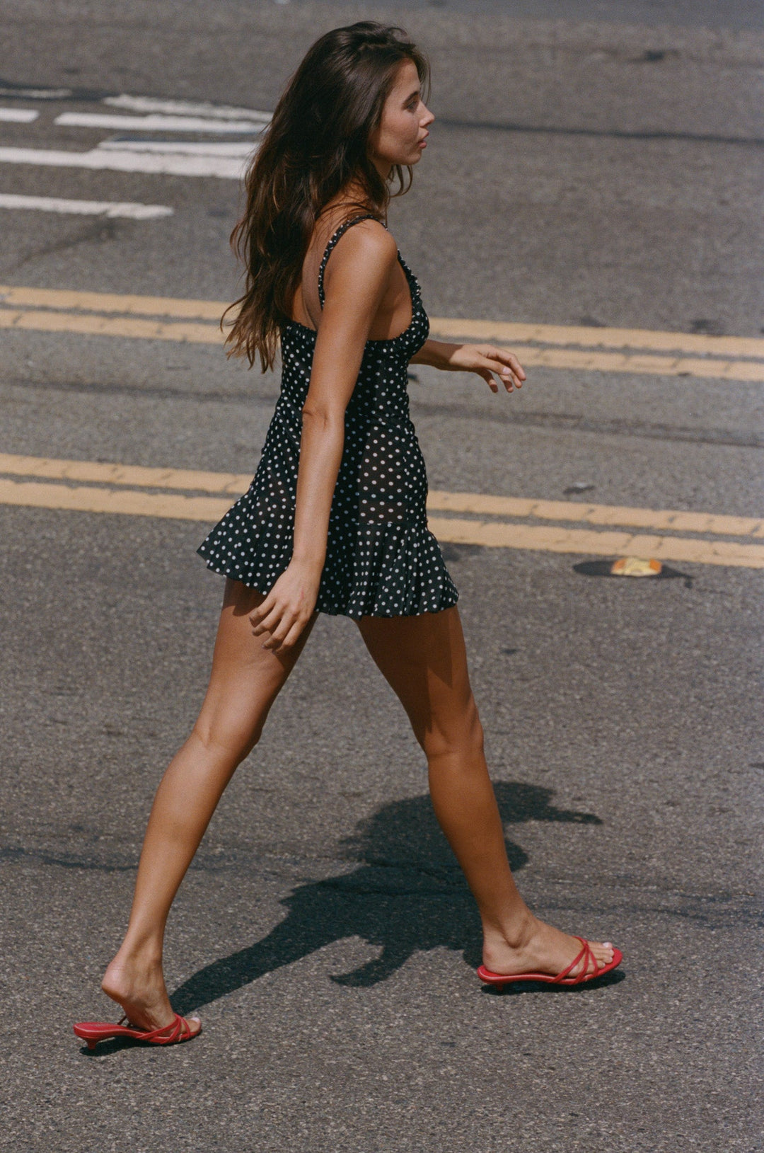 Polka Dot Vintage Mini Dress