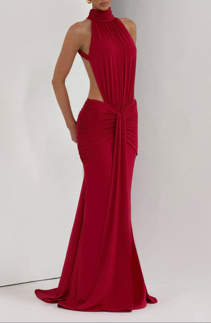 Isabella’s Mocha Muse Elegance Dress in Brown