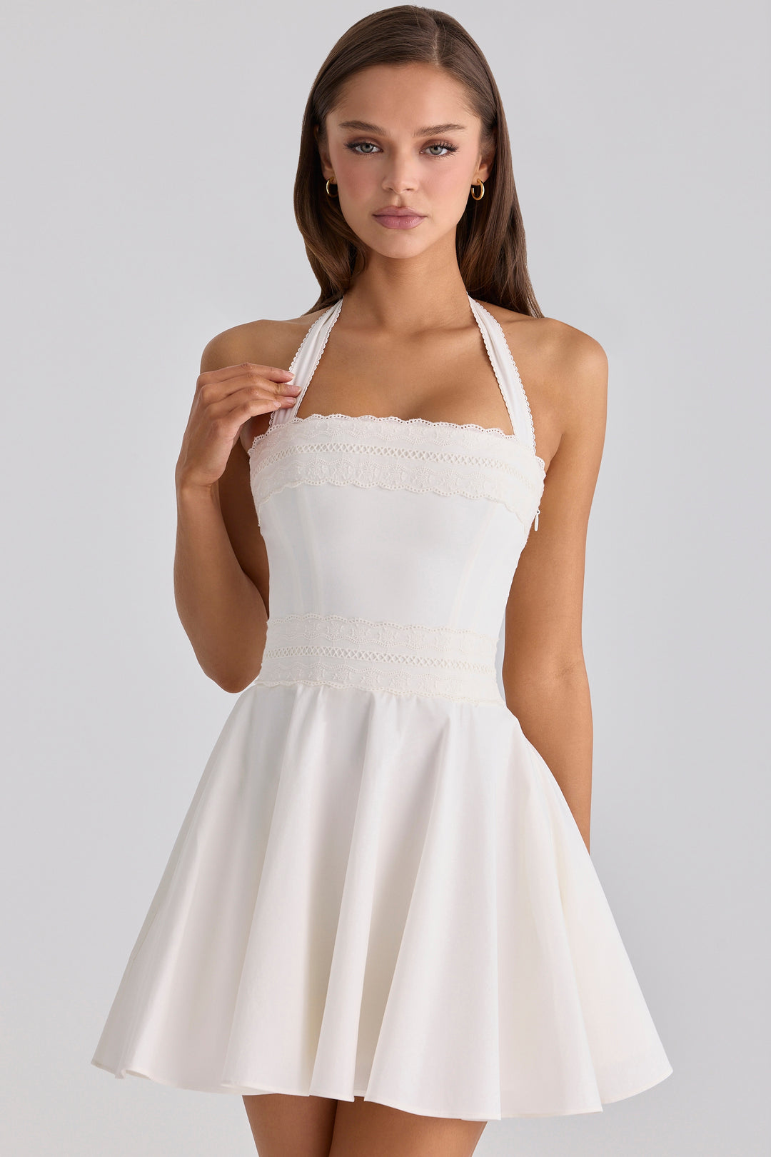 Coquette Lace Mini Dress