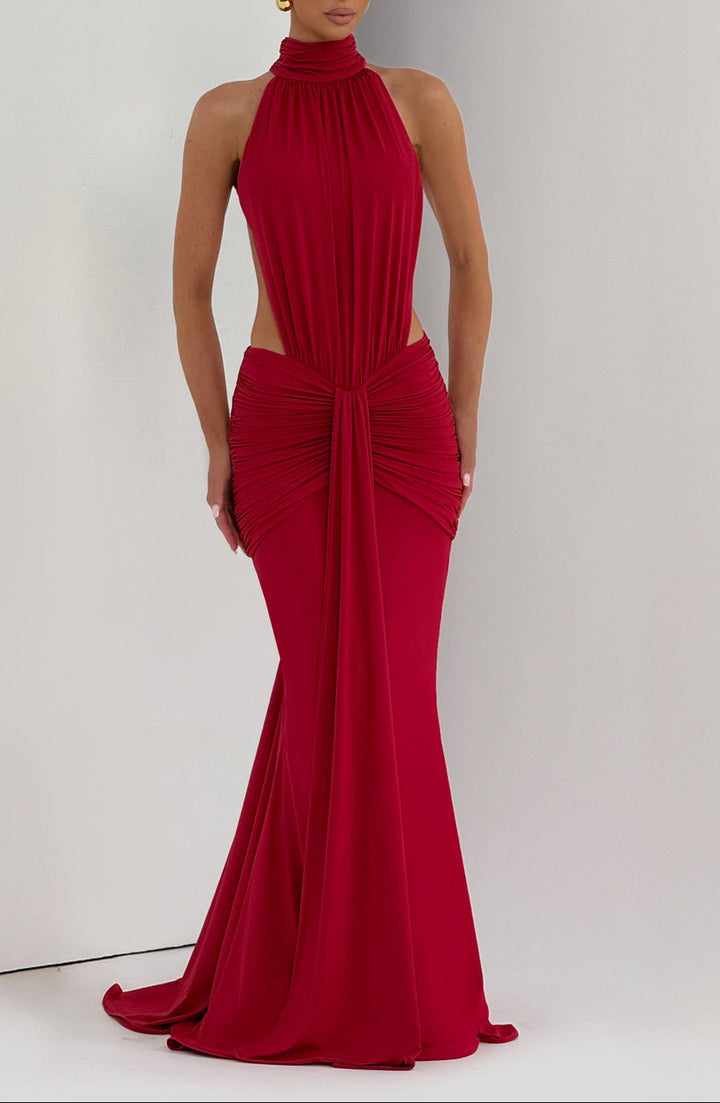 Isabella’s Mocha Muse Elegance Dress in Brown