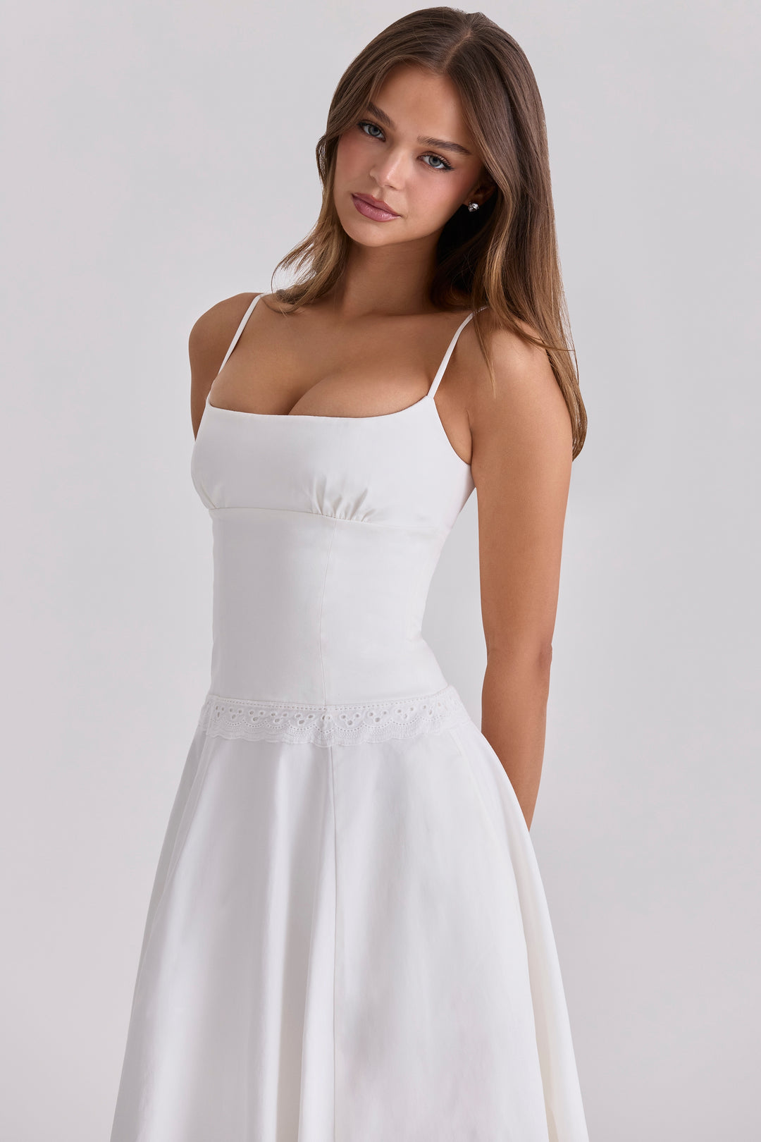 Pearl Bloom Midi Dress