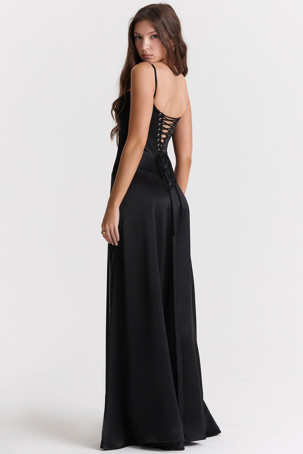 Angelique Maxi Dress in Black