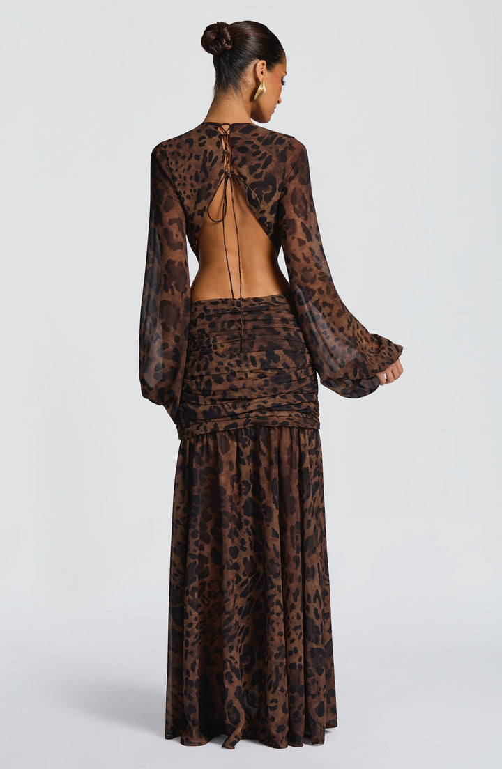 Savannah Allure Cut-Out Maxi Dress