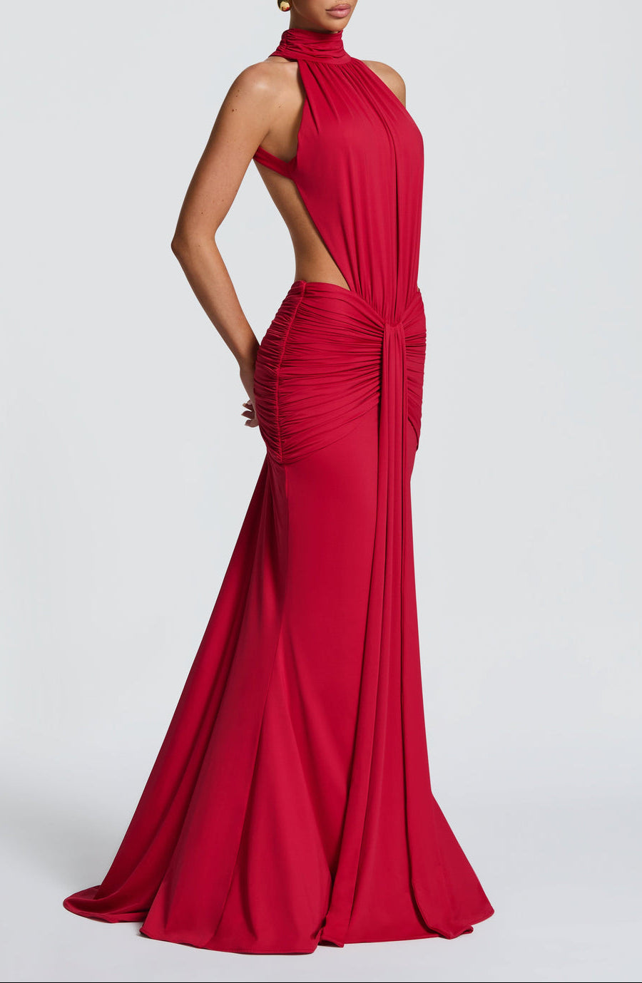 Isabella’s Mocha Muse Elegance Dress in Brown