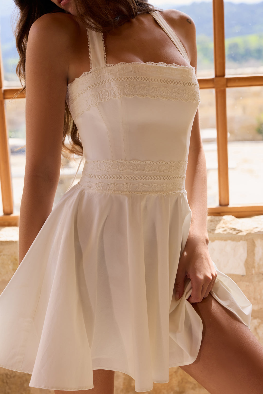 Coquette Lace Mini Dress