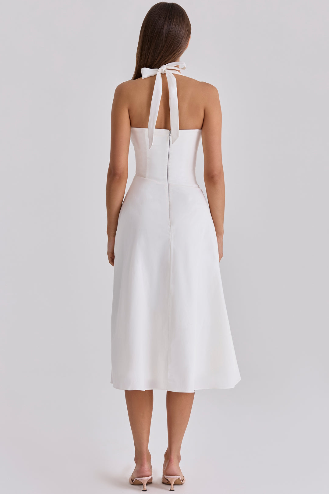 Ivory Muse Midi Dress