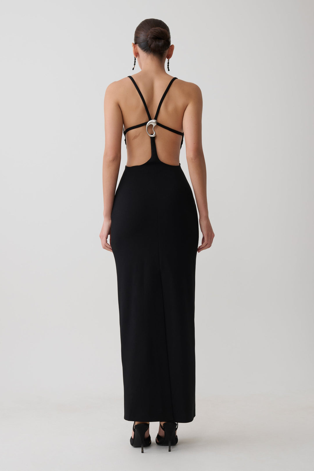 Veylisse Open-Back Column Dress