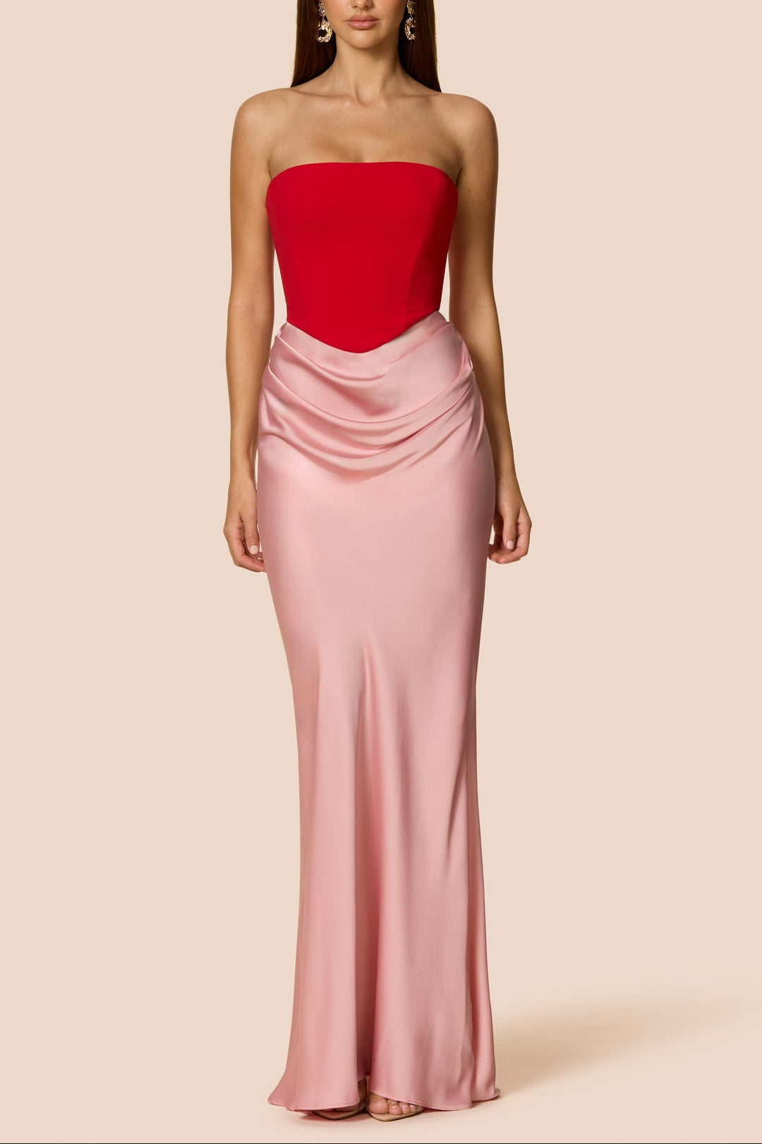 Mary Angela Maxi Gown in NavyBlue