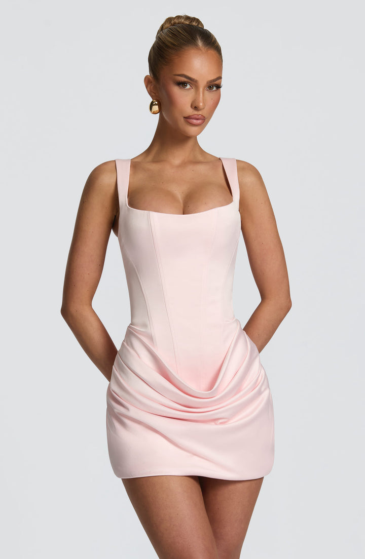 Selene Mini Dress -Light pink