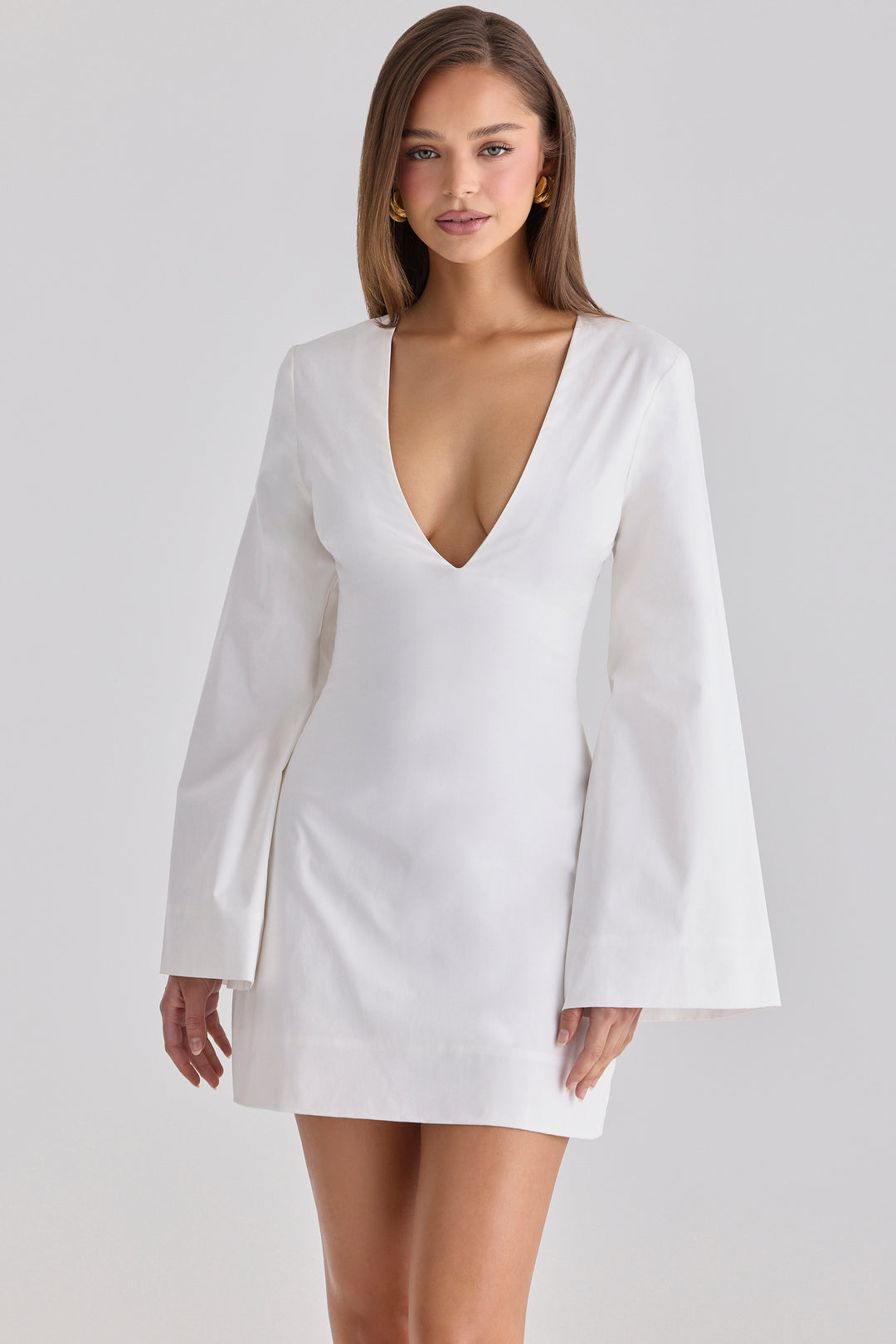 Ivory Bell Mini Dress
