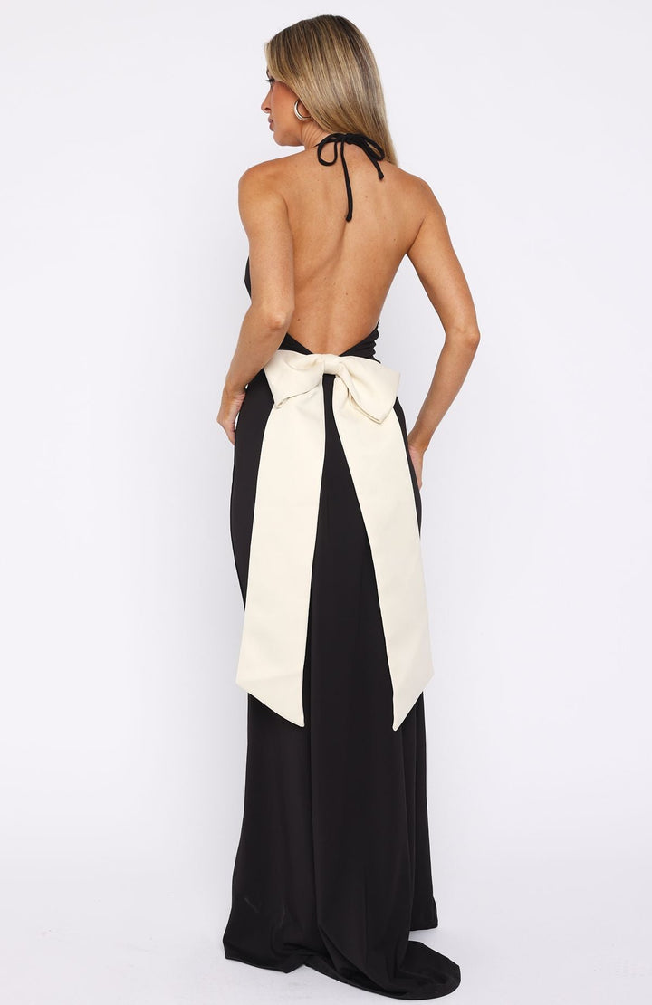 Amora Bow Maxi Dress