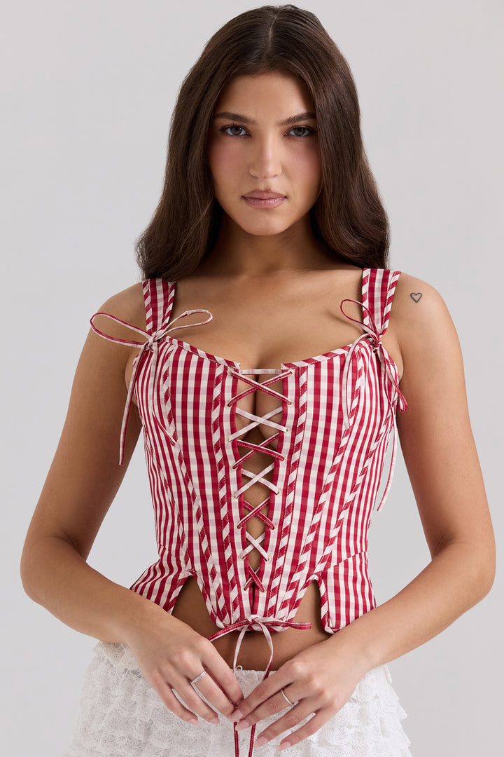 Sweetheart Gingham Corset