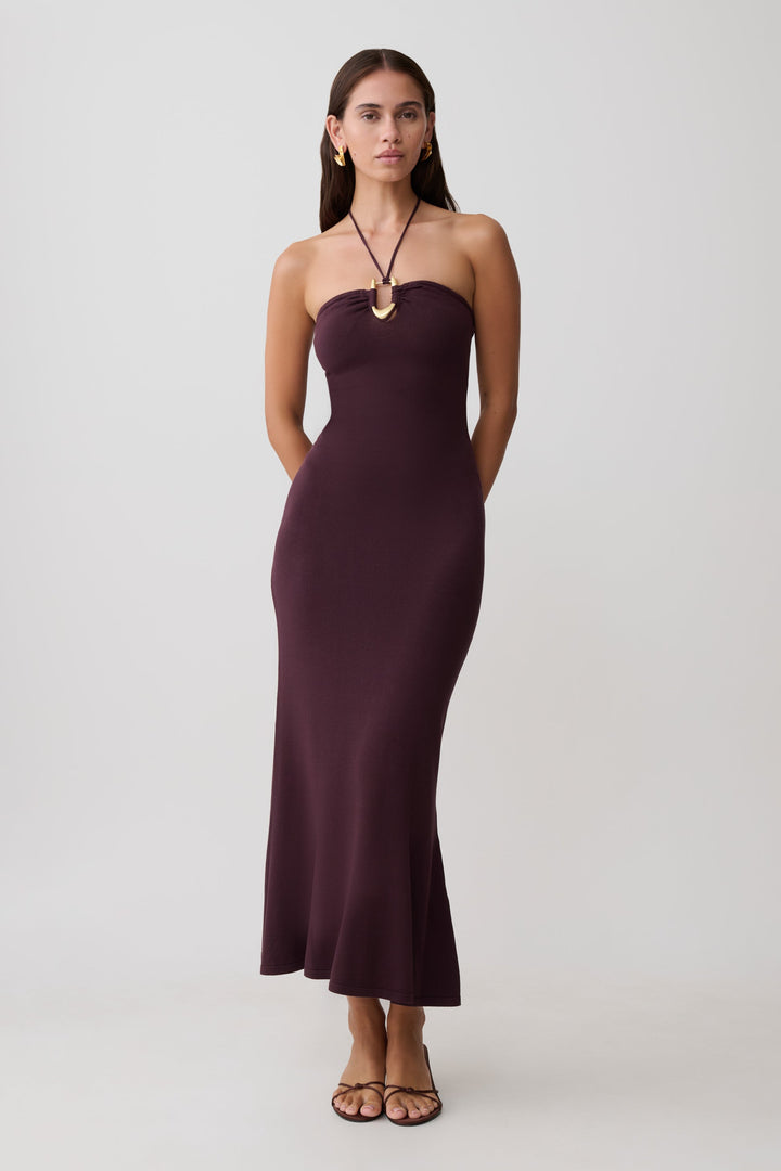 Sia Halter Maxi Dress