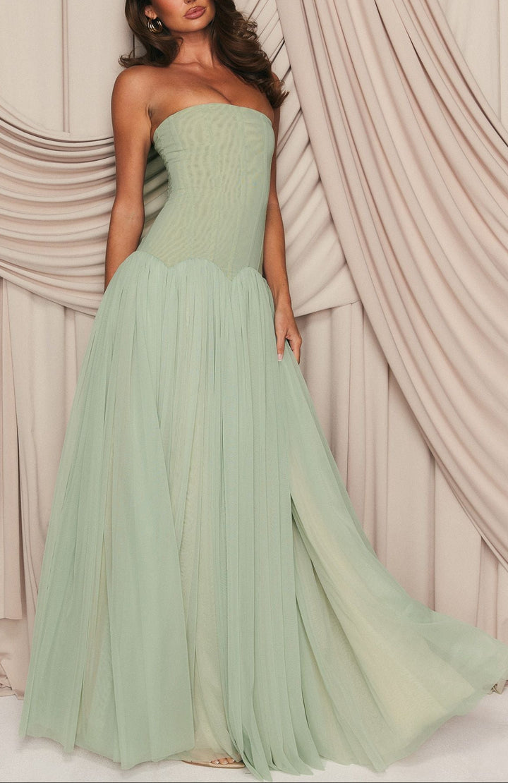 Aria Mint Maxi Dress
