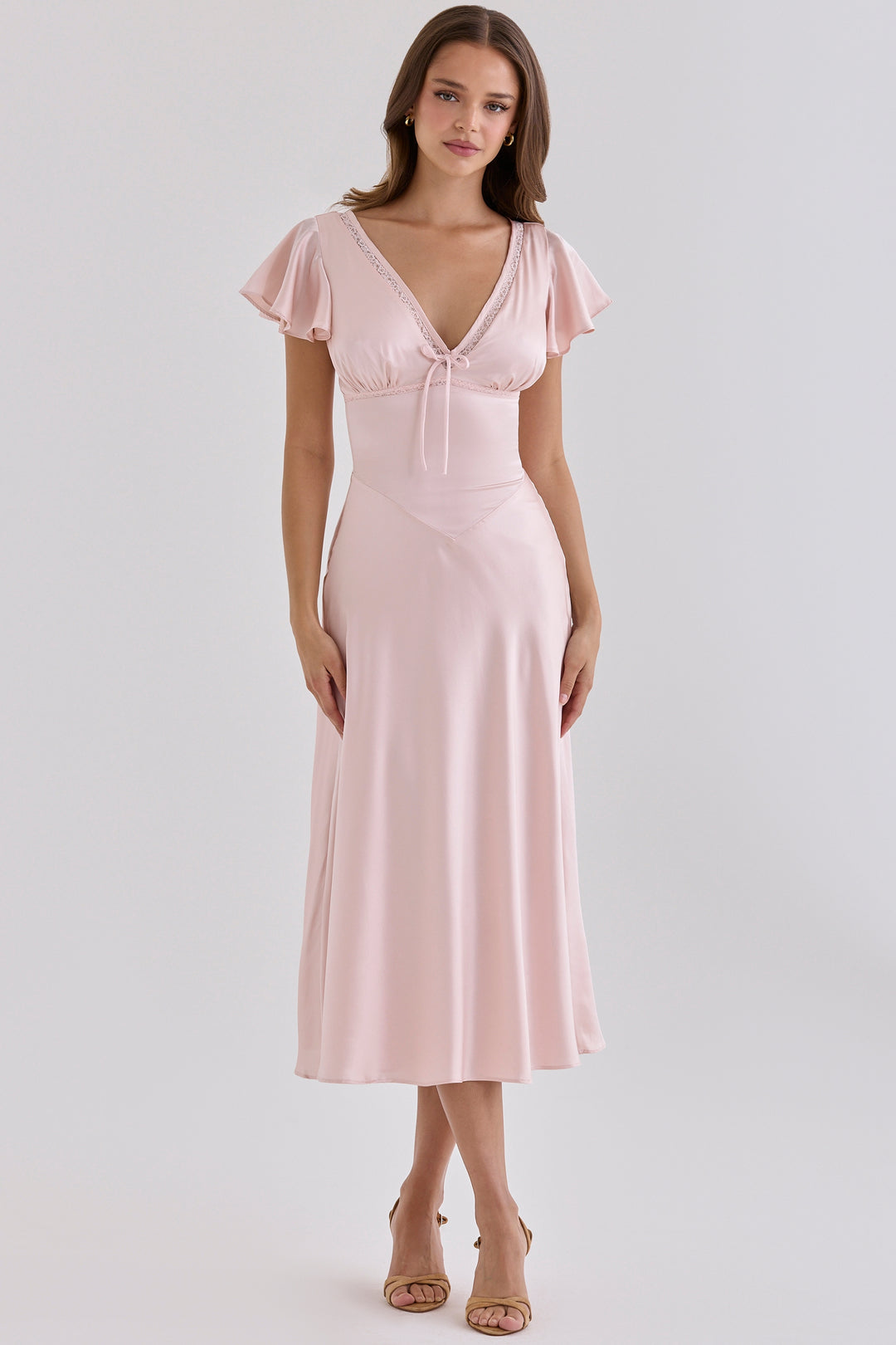 Evelisse Flutter Midi Dress