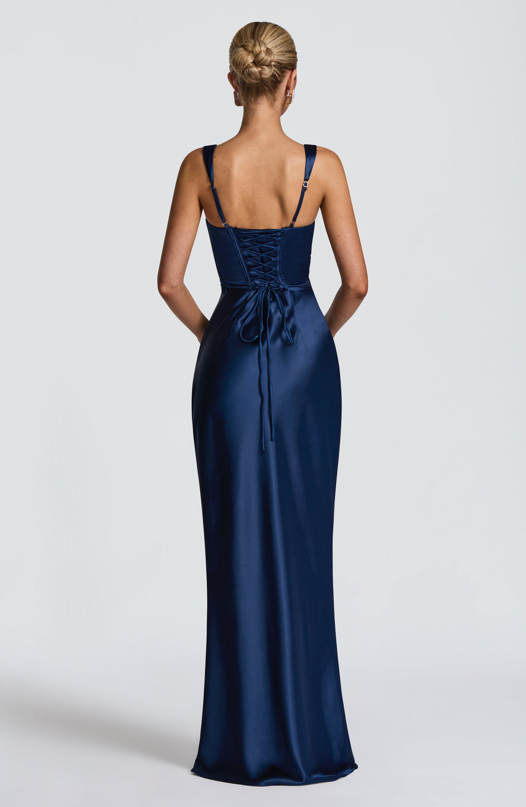Seraphine Satin Gown Maxi Dress