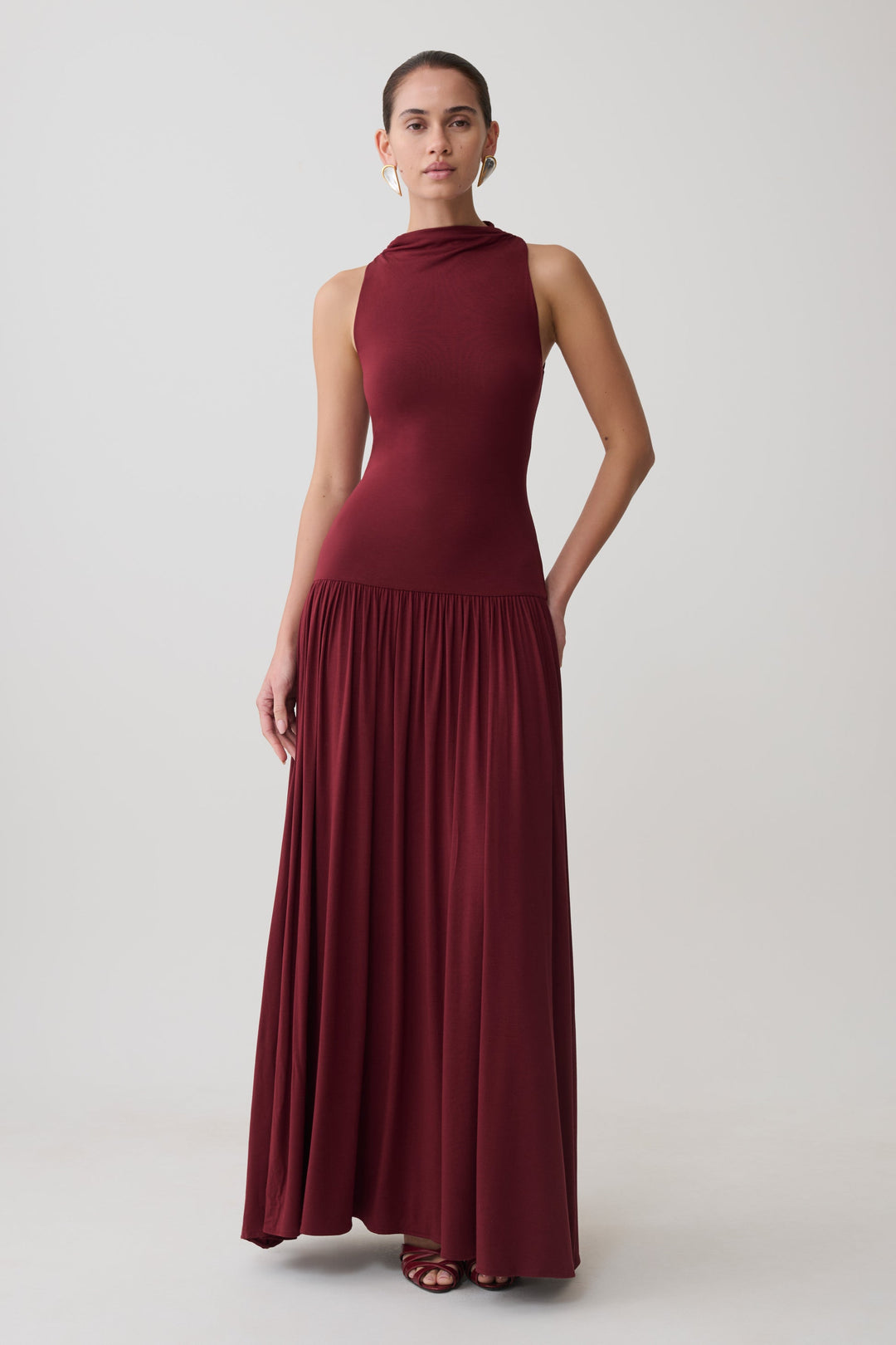 Zorelle Fluid Maxi Dress