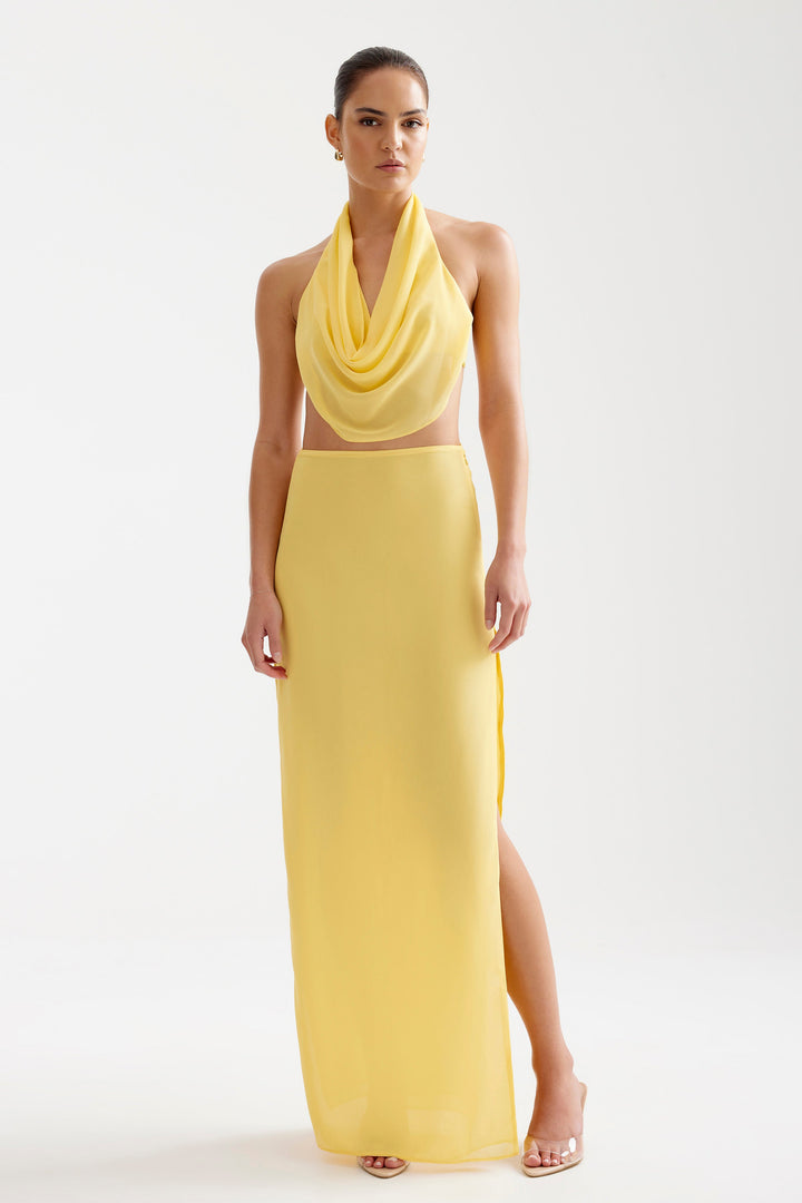 Solenne Drape Co-Ord Set