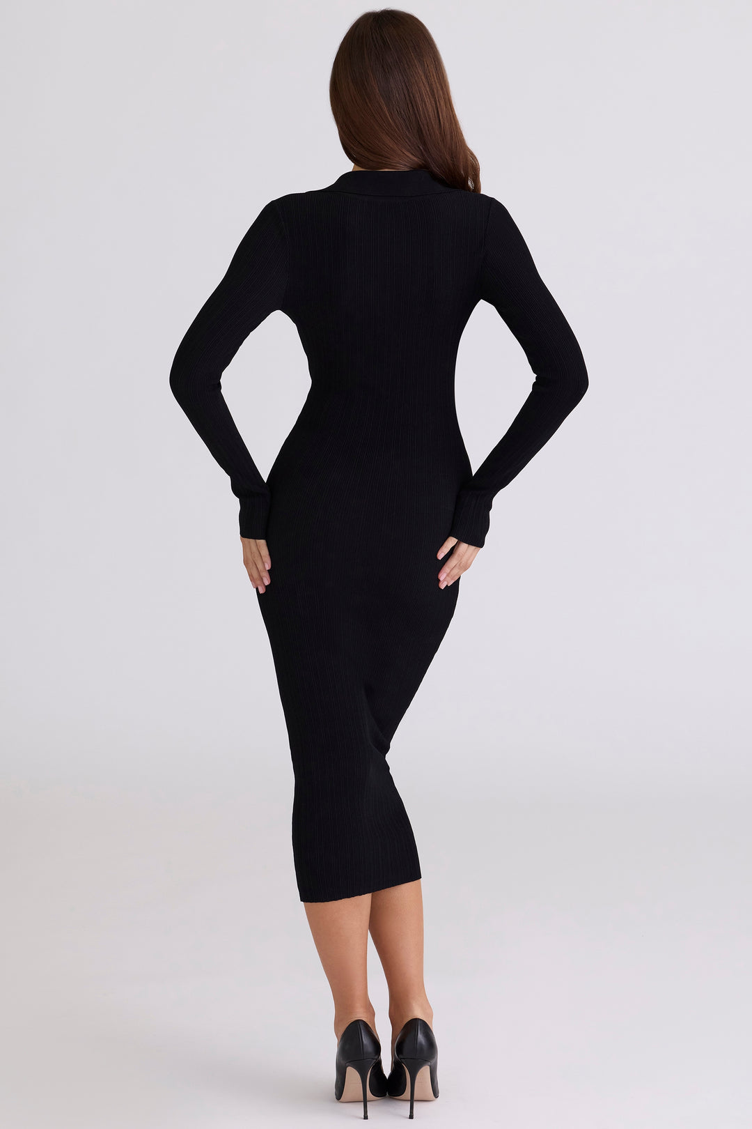 Audrey Ribbed Midi Dress
