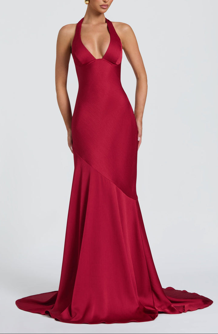 Endless Love Satin Maxi Dress