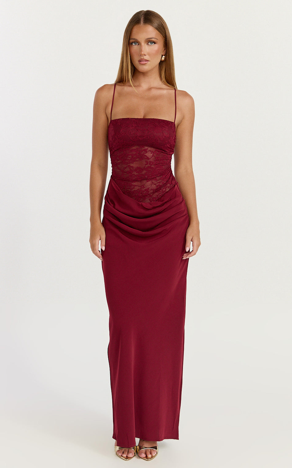 The Sienna Lace Maxi Dress