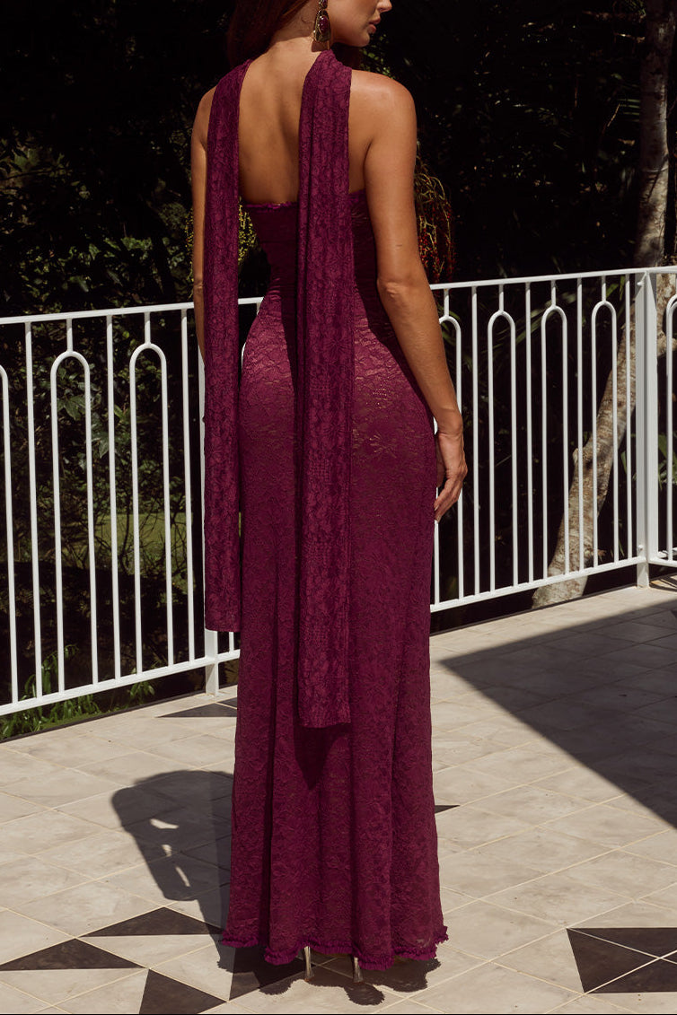 The Vienne Scarf Gown