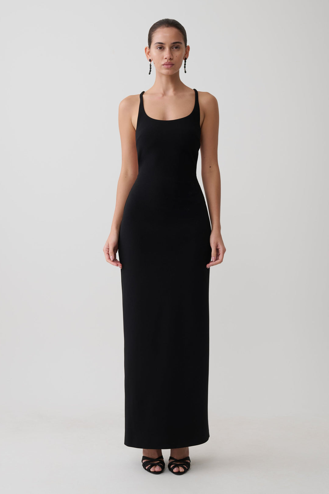 Veylisse Open-Back Column Dress