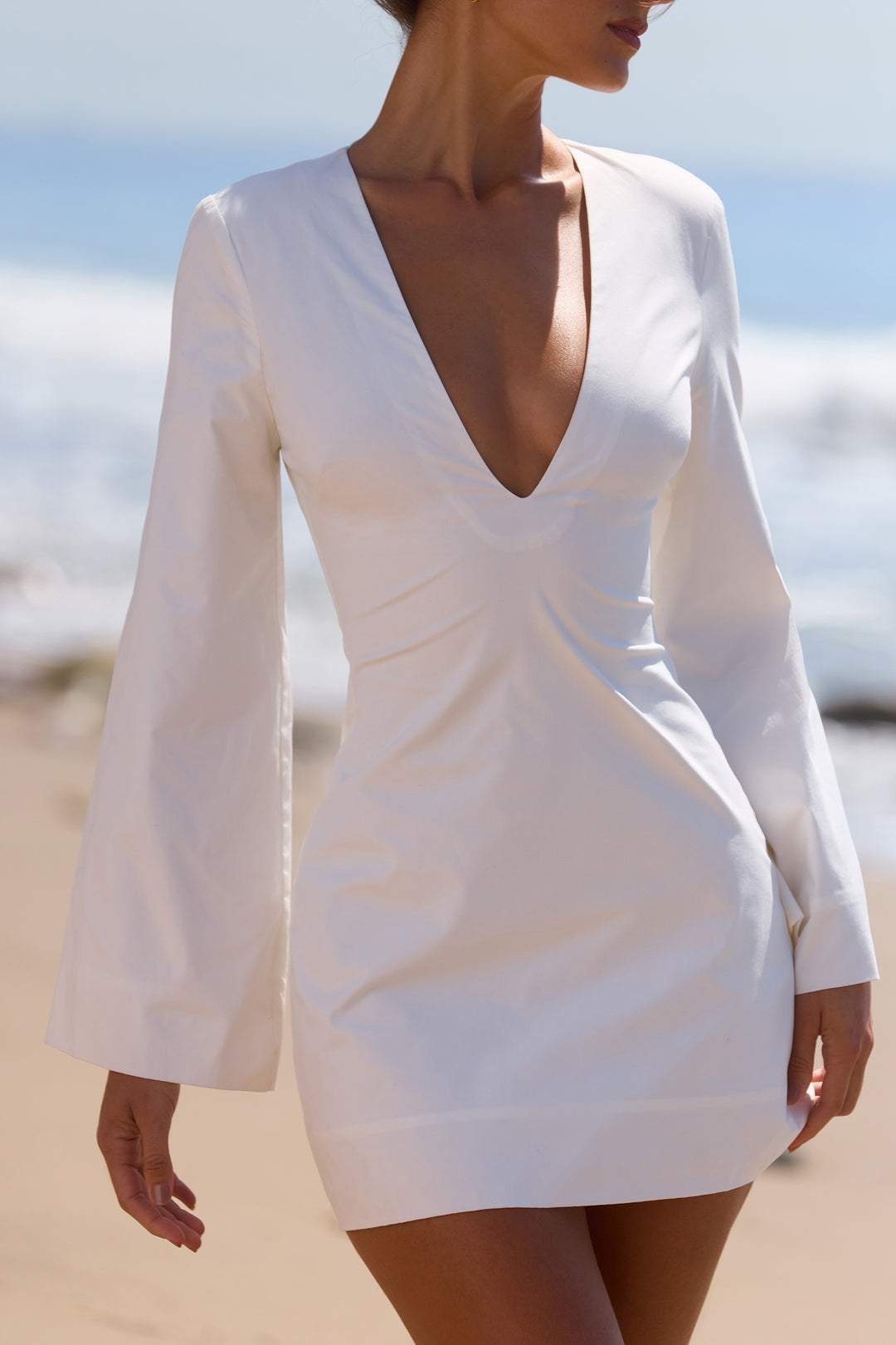 Ivory Bell Mini Dress