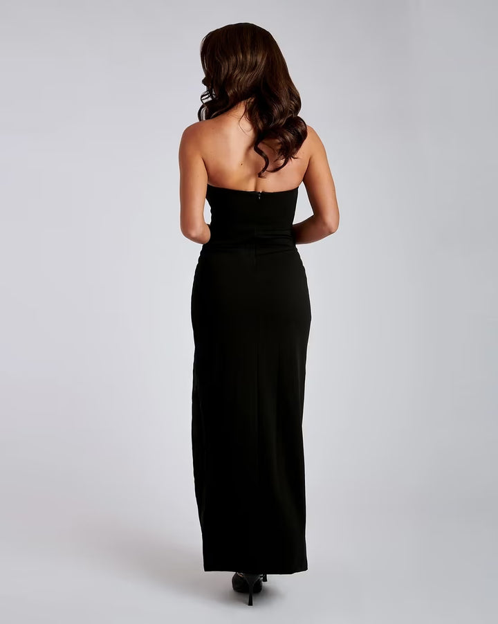 Amalia  Maxi Split front Dress