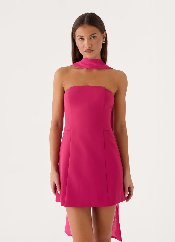 Rosalie Scarf Mini Dress