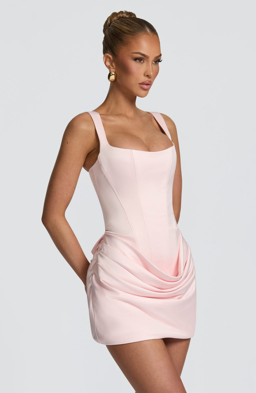 Selene Mini Dress -Light pink