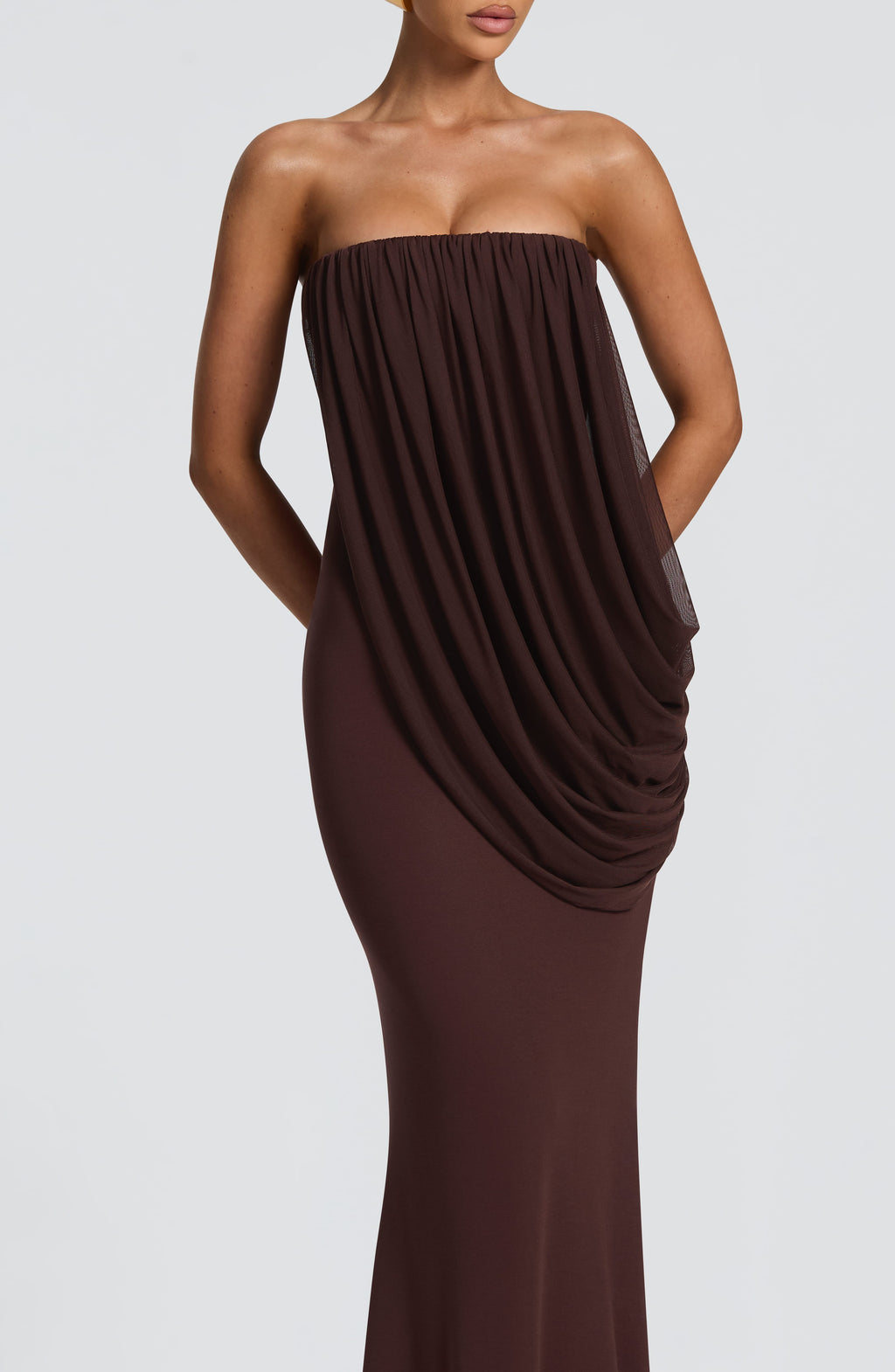 Liora Cascade Maxi Dress