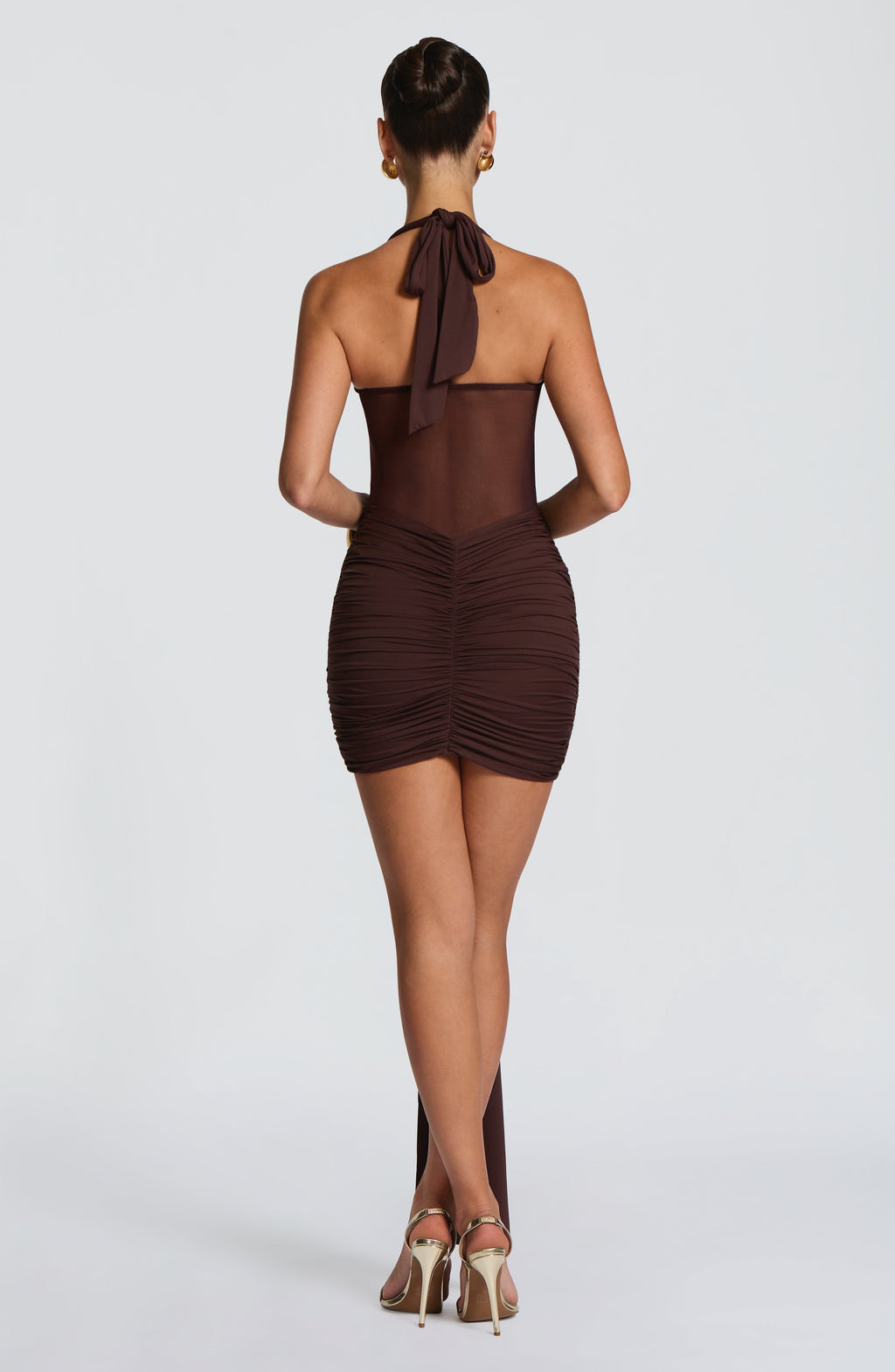 Clara Mesh Mini Dress