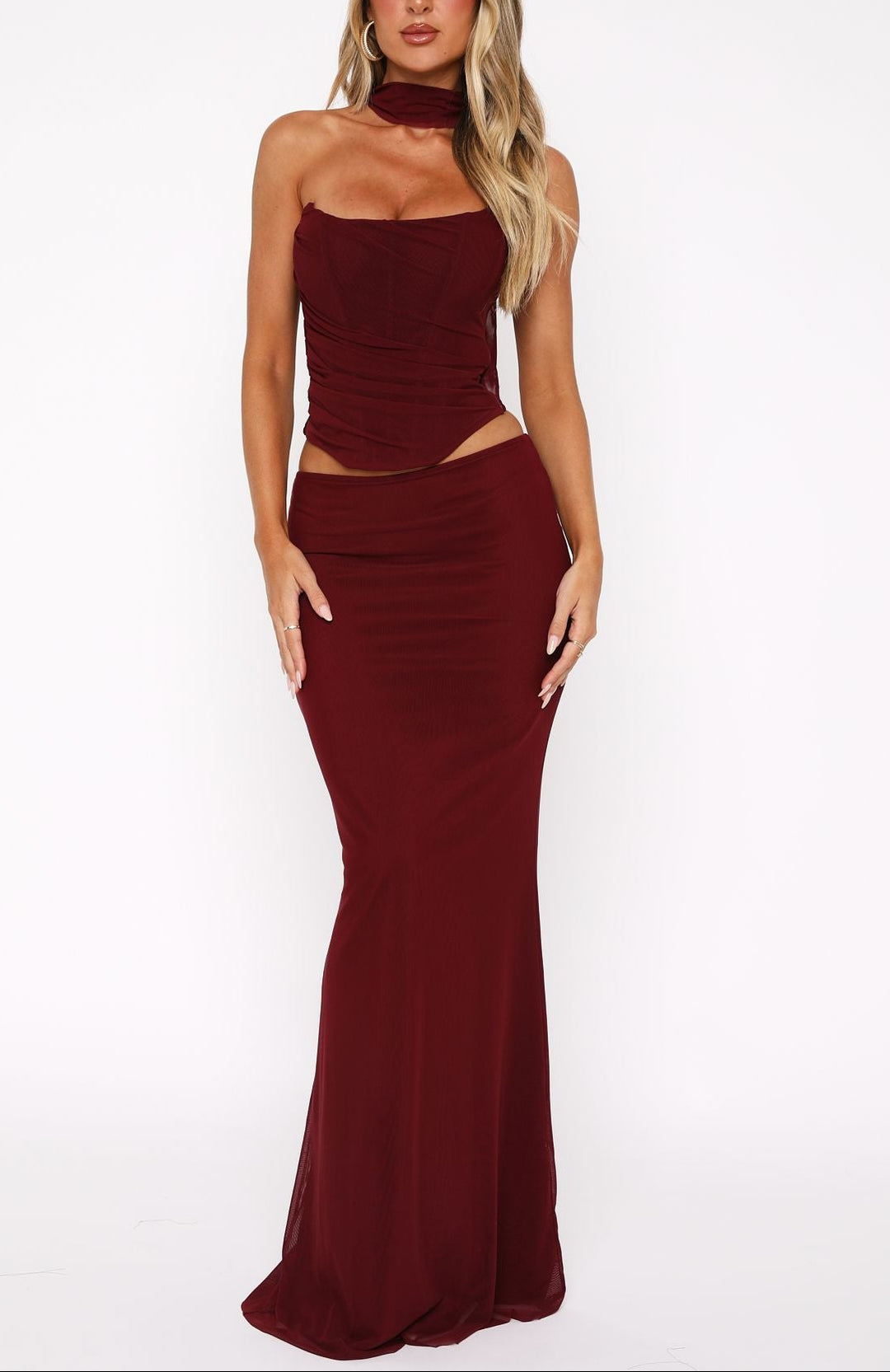 Cornelia Corset Maxi Co-ord Set