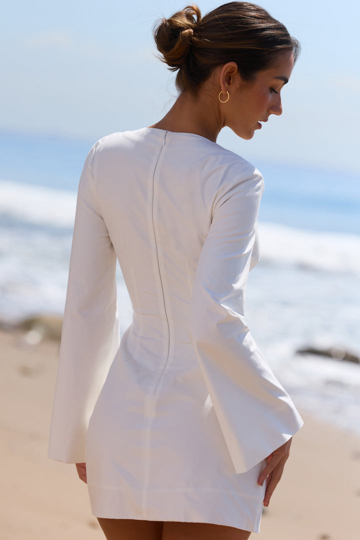 Ivory Bell Mini Dress