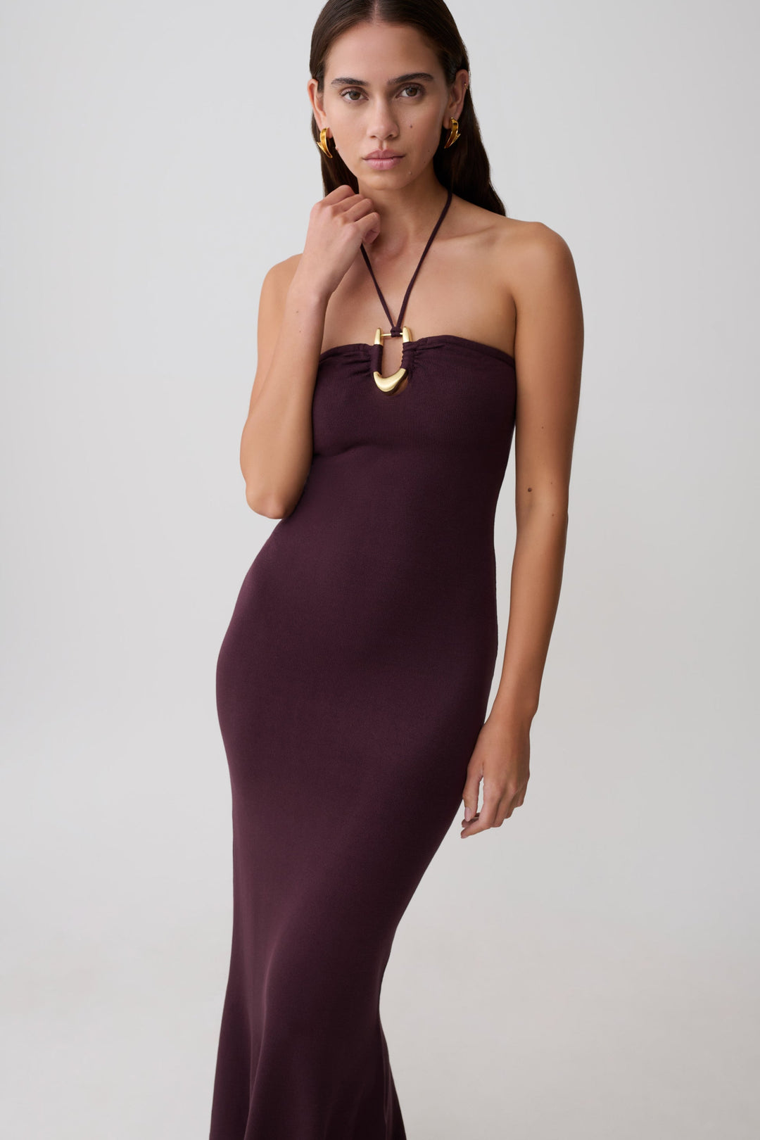 Sia Halter Maxi Dress