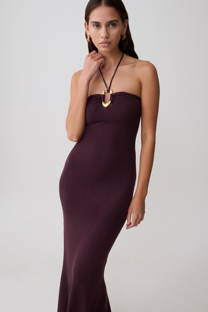 Sia Halter Maxi Dress