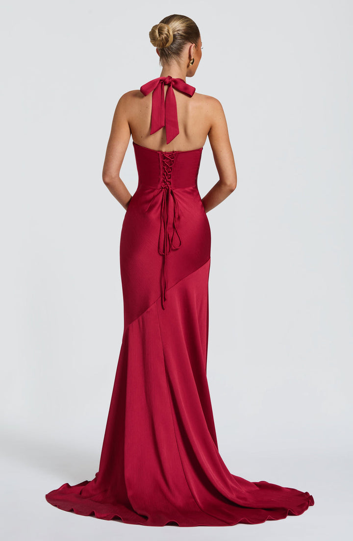 Endless Love Satin Maxi Dress