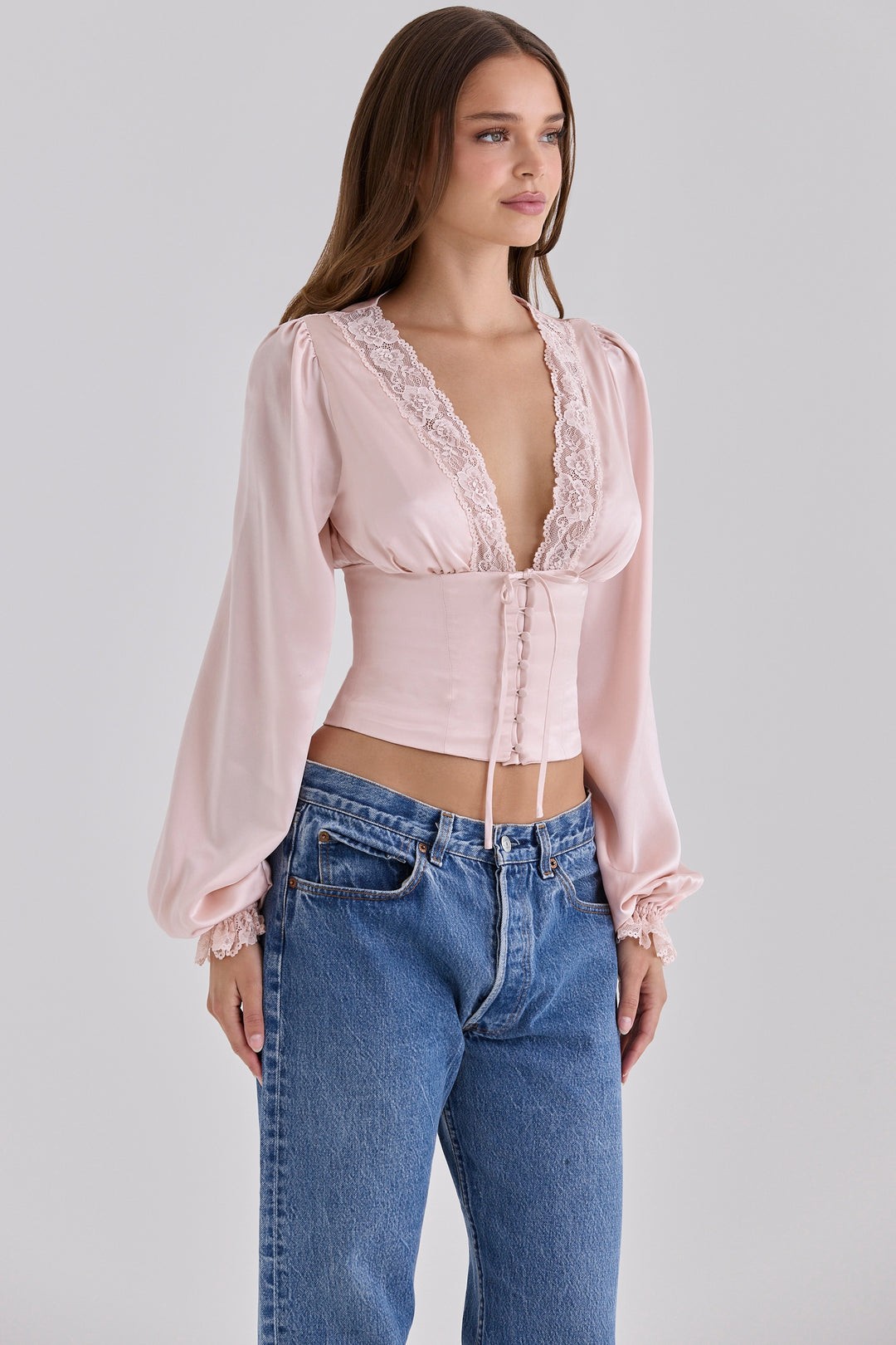 Elowara Lace Corset Top