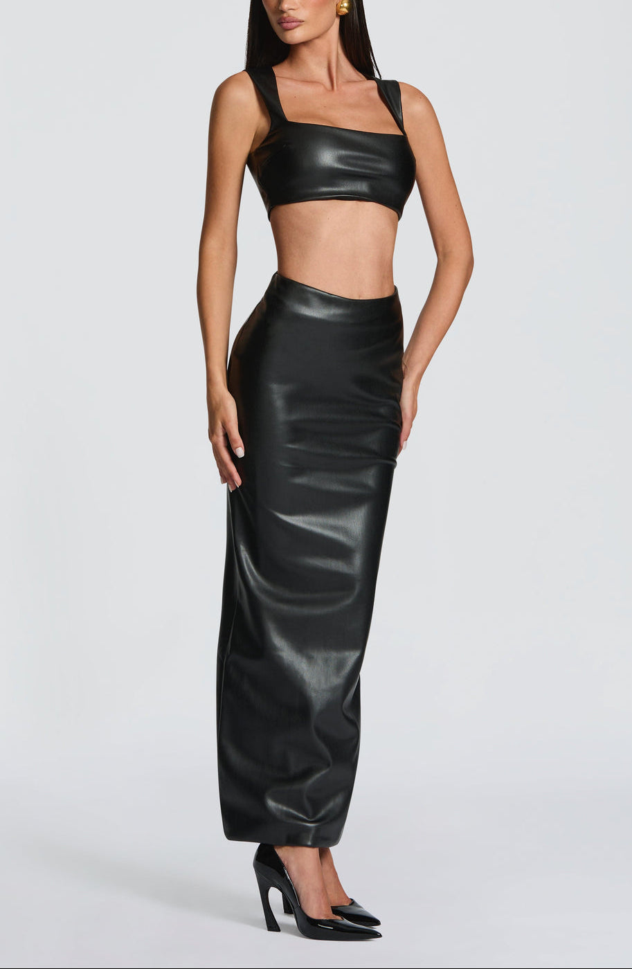 Alexa Leather Co-ord Set