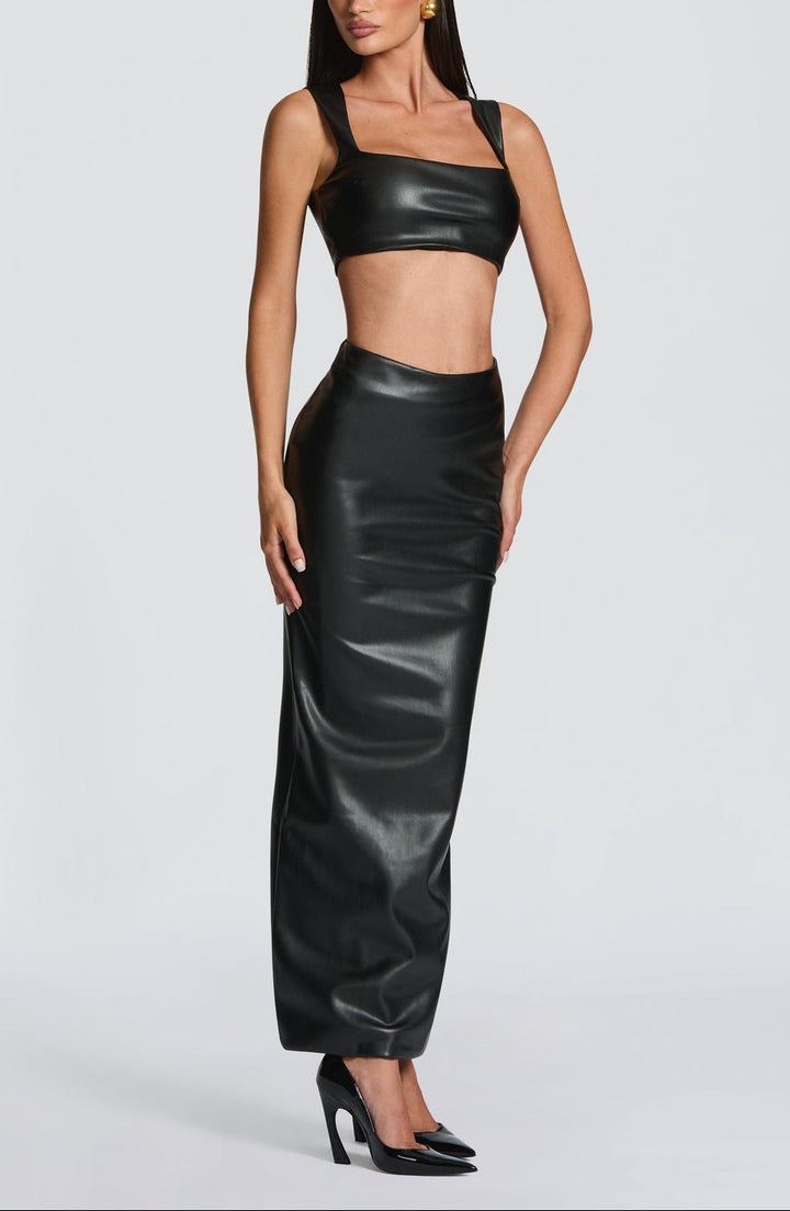 Alexa Leather Co-ord Set