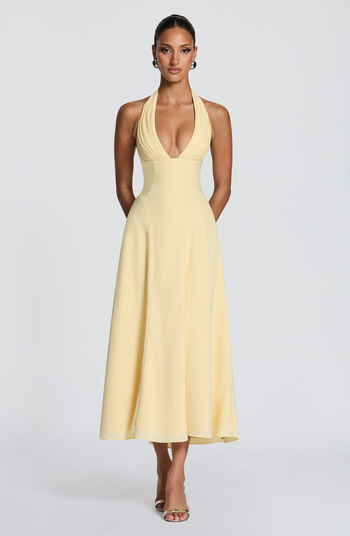 Livia Halter Midi Dress
